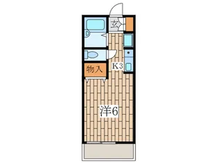メゾンさくら【1階】の間取り