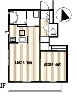 イルピーノ【1階】の間取り