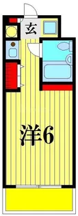 ウエルネス馬橋【10階】の間取り