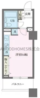 ドゥーエ横浜駅前【8階】の間取り
