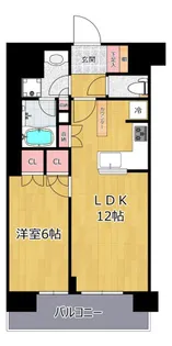 BLESS宮崎台【13階】の間取り
