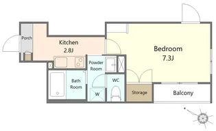 The Residence田園調布【3階】の間取り