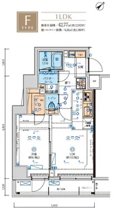 リヴシティ向島参番館【2階】の間取り