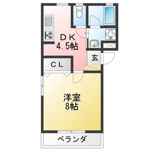 メゾン・ル・ファール【2階】の間取り