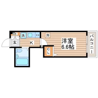 グレースタウン仙台II【3階】の間取り