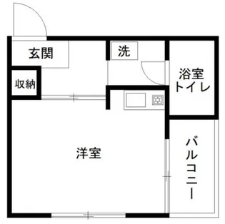 第7有山ビル【2階】の間取り