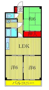本橋ビル【2階】の間取り