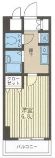 S-FORT舞浜【4階】の間取り