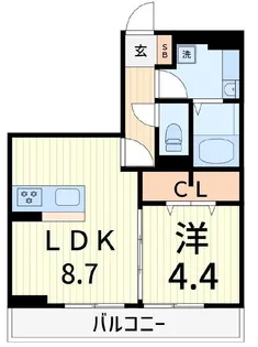 プライム メゾン【1階】の間取り