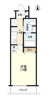 ウェルスクエア久が原【3階】の間取り