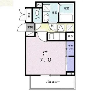 アンサンブル菅沢【1階】の間取り