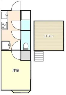 イトウハイツ【1階】の間取り