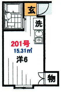 ベルエポック【2階】の間取り