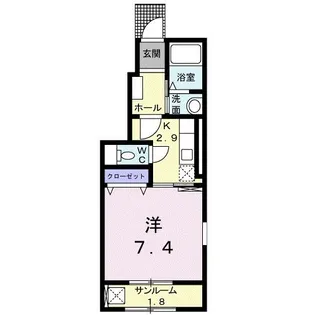 アクティブシティ【1階】の間取り