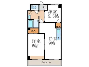 アンボワ-ズ31【3階】の間取り