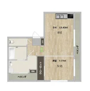 シャルマン・II【2階】の間取り