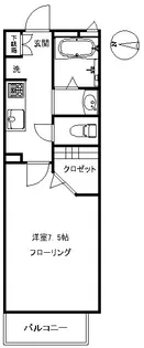 メゾンデパルク 5630309101【1階】の間取り