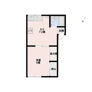 松島ハイツ【2階】の間取り