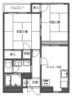 東京都大田区大森南5【アパート】の間取り