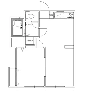 Estas(エスタス)【5階】の間取り