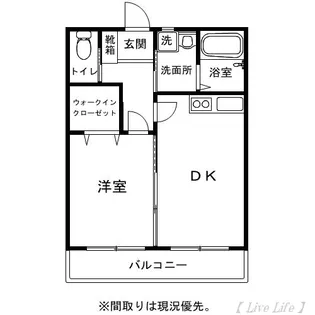 ヴィラージュRK【4階】の間取り