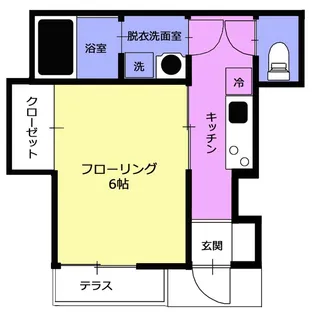 風のテラス【1階】の間取り