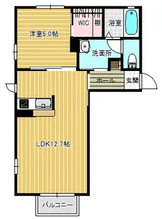 メゾン・ペスカA【2階】の間取り