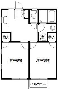 ヴェール・U【2階】の間取り