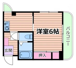 大阪府吹田市千里山東1【マンション】の間取り
