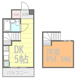 神奈川県海老名市国分北2【マンション】の間取り