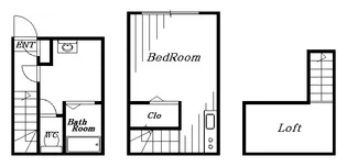 エヴァンコートIV【1階】の間取り