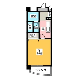 パレドールKonishi【3階】の間取り