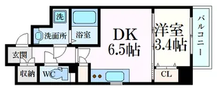 ララ・クスタ【6階】の間取り