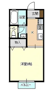 MTハウスI【1階】の間取り