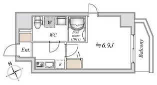 LIME RESIDENCE HIGASHINAKAYAMA【3階】の間取り
