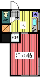 メゾンFII【2階】の間取り