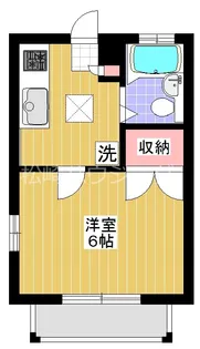 ツインビレッジ有波A【1階】の間取り