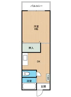 サンライト水前寺【3階】の間取り