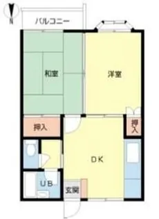 サニーランド【2階】の間取り