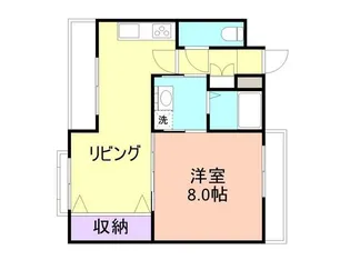 和歌山県和歌山市加納【マンション】の間取り