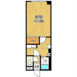 カーサデクエルノII【2階】の間取り