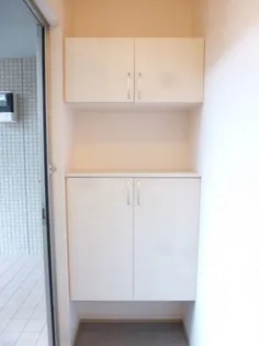 ベルボナール A【1階】の玄関