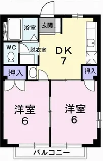 サンビレッヂ【2階】の間取り