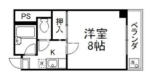 ドエル1号館SY【3階】の間取り