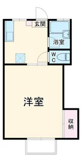 シャルム熊谷II【1階】の間取り