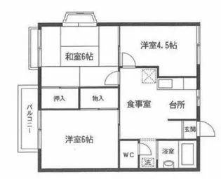 ロイヤルグレースI・II【2階】の間取り