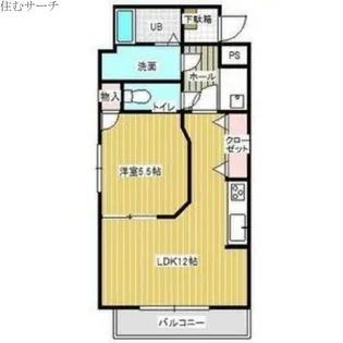 プリムヴェール【3階】の間取り