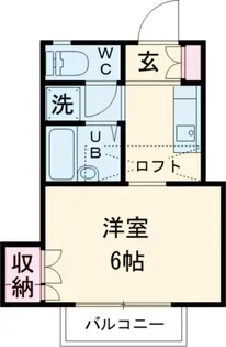 ジュネスナガサワ【2階】の間取り
