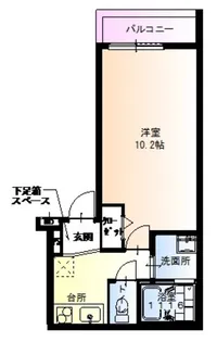 フジパレス百舌鳥赤畑町III番館【2階】の間取り