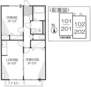 LOTUS LIFE【2階】の間取り